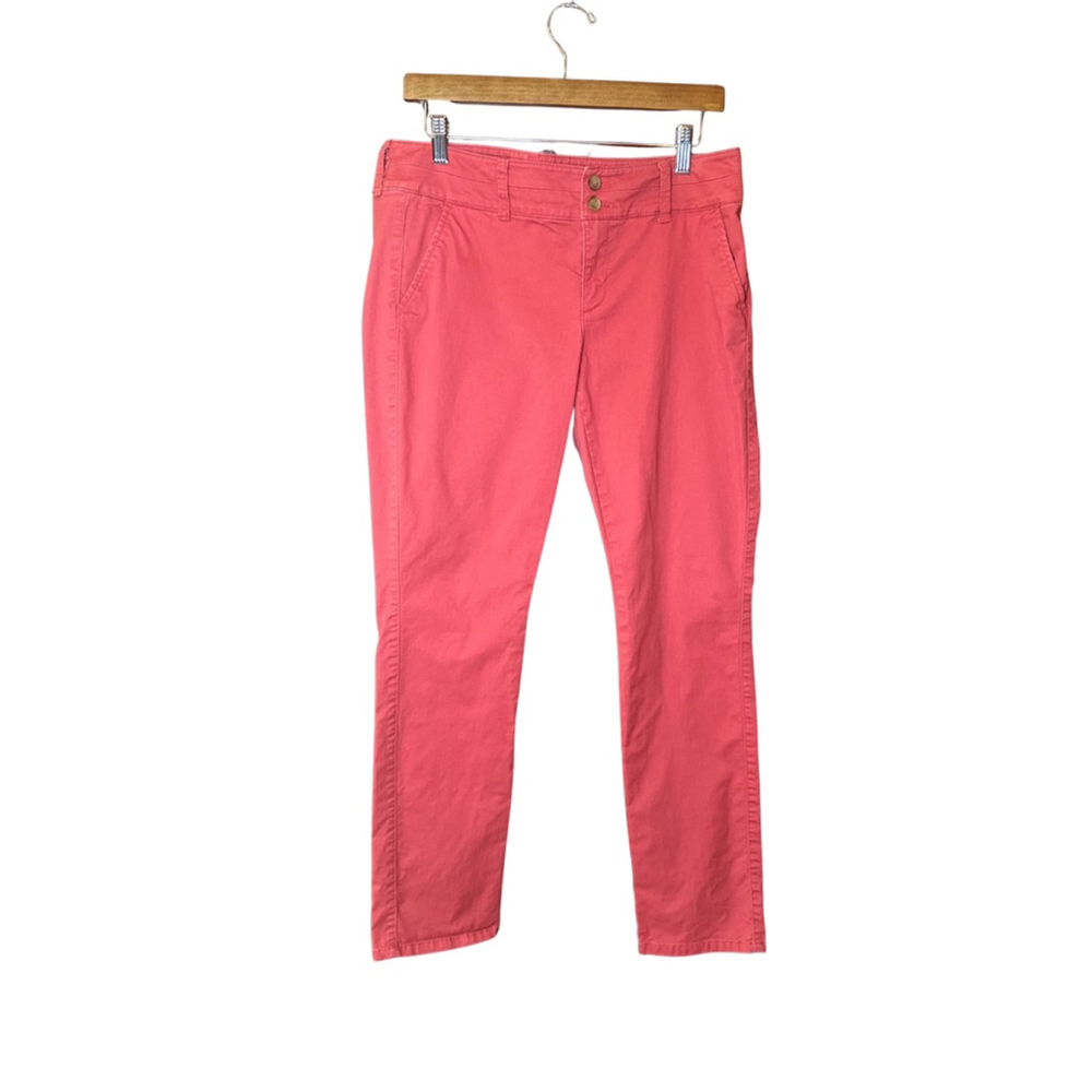 American Eagle Outfitters Size 10 Red Skinny Stretch Jeans